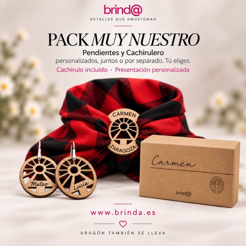 pendients y cachirulero brinda
